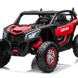 2025 24V Dune Buggy UTV 4X4 2 Seater DELUXE Kids Ride On Car with Remote Control