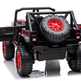 24V Jeep Style RAIDER 2 Seater Kids Ride On Car with Remote Control and Back Wheel