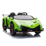 2025 UPGRADED Lamborghini Veneno 2x12V 4X4 2 Seater DELUXE Kids Ride On Car with Remote Control