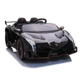 2025 UPGRADED Lamborghini Veneno 2x12V 4X4 2 Seater DELUXE Kids Ride On Car with Remote Control