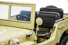 Load image into Gallery viewer, 24V Army Truck 3 Seater DELUXE Kids Ride On Car with Remote Control