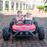 2025 24V MONSTER 2 Seater Deluxe Kids Ride On Car with Remote Control
