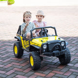24V Jeep Style RAIDER 2 Seater Kids Ride On Car with Remote Control and Back Wheel