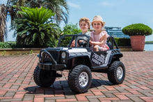 Load image into Gallery viewer, 24V Jeep Style RAIDER 2 Seater Kids Ride On Car with Remote Control and Back Wheel