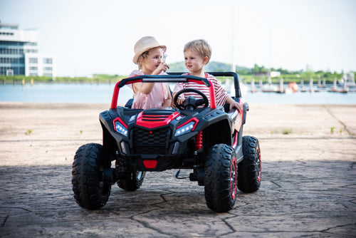 2025 24V DUNE BUGGY DELUXE 2 SEATER KIDS RIDE ON CAR WITH REMOTE CONTROL
