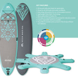 Aqua Marina Dhyana For Yoga ISUP - BLUE/GREEN