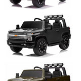 2025 Chevy Silverado 24V 4X4 2 Seater DELUXE Kids Ride On Car with Remote Control