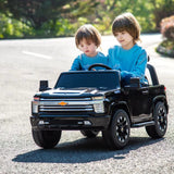 2025 Chevy Silverado 24V 4X4 2 Seater DELUXE Kids Ride On Car with Remote Control