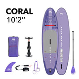 2023 Aqua Marina Coral ISUP 10'2" PURPLE