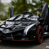 2025 UPGRADED Lamborghini Veneno 2x12V 4X4 2 Seater DELUXE Kids Ride On Car with Remote Control