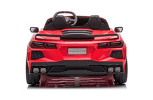 Load image into Gallery viewer, 2025 24V Chevrolet Corvette C8 2 Seater DELUXE EDITION Kids Ride on Car with Remote Control