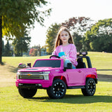 2025 Chevy Silverado 24V 4X4 2 Seater DELUXE Kids Ride On Car with Remote Control