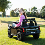 2025 Chevy Silverado 24V 4X4 2 Seater DELUXE Kids Ride On Car with Remote Control