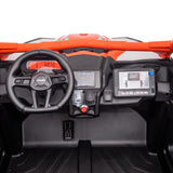 2025 2x24V CAN AM MAVERICK 4X4 2 Seater DELUXE Kids Ride On Car with Remote Control