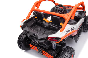 2025 2x24V CAN AM MAVERICK 4X4 2 Seater DELUXE Kids Ride On Car with Remote Control