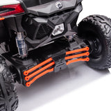 2025 2x24V CAN AM MAVERICK 4X4 2 Seater DELUXE Kids Ride On Car with Remote Control