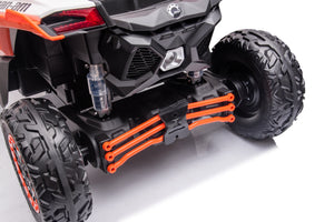 2025 2x24V CAN AM MAVERICK 4X4 2 Seater DELUXE Kids Ride On Car with Remote Control