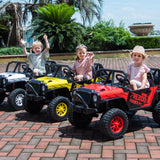 24V Jeep Style RAIDER 2 Seater Kids Ride On Car with Remote Control and Back Wheel
