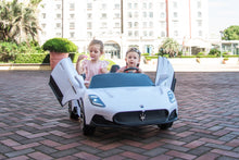 Load image into Gallery viewer, 2025 24V Maserati MC20 4X4 2 Seater DELUXE Kids Ride On Car