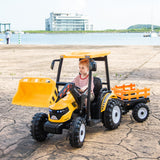 2024 24V Rhino Tractor Kids Ride On Car with Remote Control