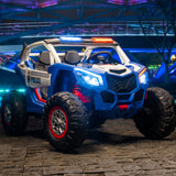 2025 24V Dune Buggy UTV 4X4 2 Seater DELUXE Kids Ride On Car with Remote Control