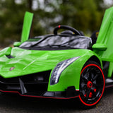2025 UPGRADED Lamborghini Veneno 2x12V 4X4 2 Seater DELUXE Kids Ride On Car with Remote Control