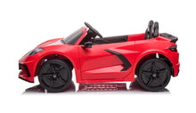 Load image into Gallery viewer, 2025 24V Chevrolet Corvette C8 2 Seater DELUXE EDITION Kids Ride on Car with Remote Control
