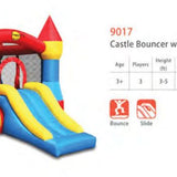 Happy Hop Bouncy Castle With Slide
