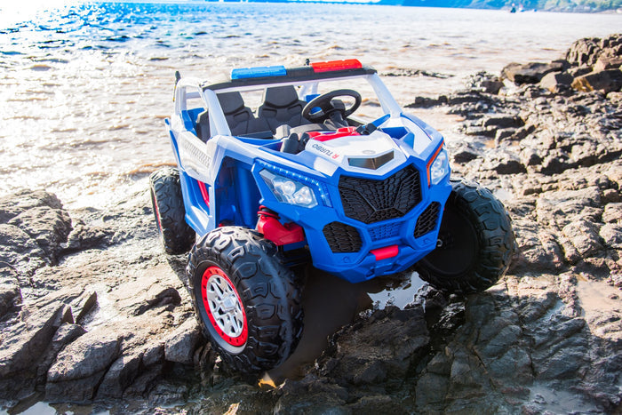 2025 24V Dune Buggy UTV 4X4 2 Seater DELUXE Kids Ride On Car with Remote Control
